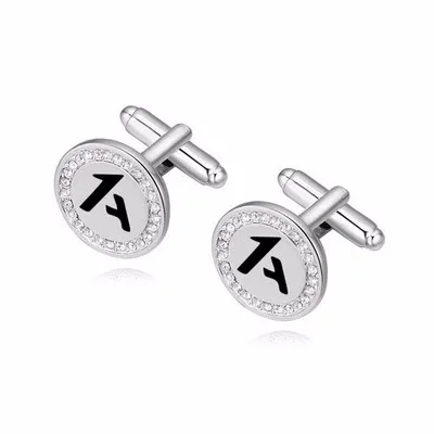 Оптовая продажа, высококачественные персонализированные тонкие запонки, запонки для мужских рубашек