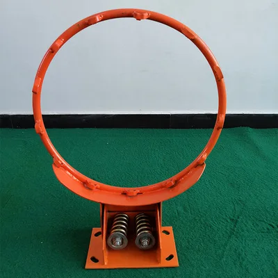 Hot sale portable movable steel basketball frame rim steel basketball hoop with net
