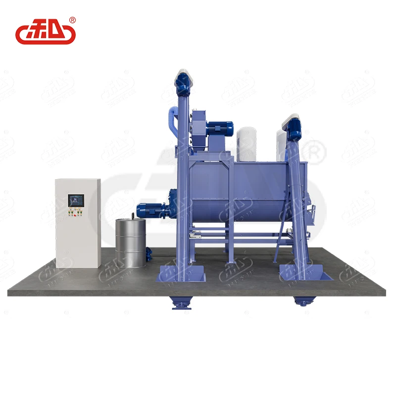 Poultry layer 2-3 t/h mash powder feed making plant with automatic batching