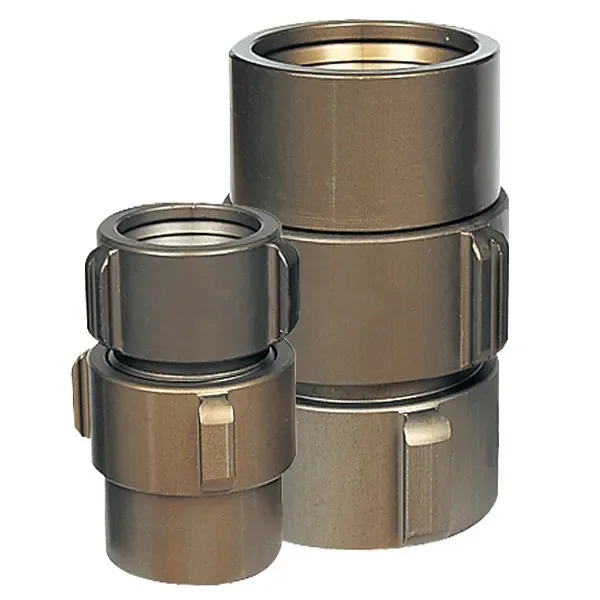 American Type 1.5/2/2.5 Inch Layflat Plain Brass Quick Water Connect Fire Hose Couplings Hydraulic