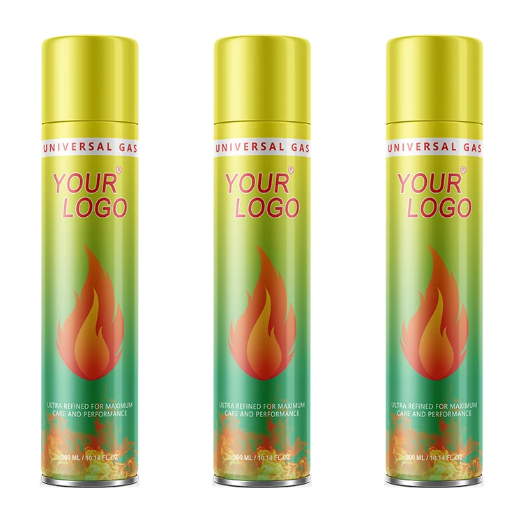 High Quality Portable Large Capacity Purified Butane Gas Canister For Lighter