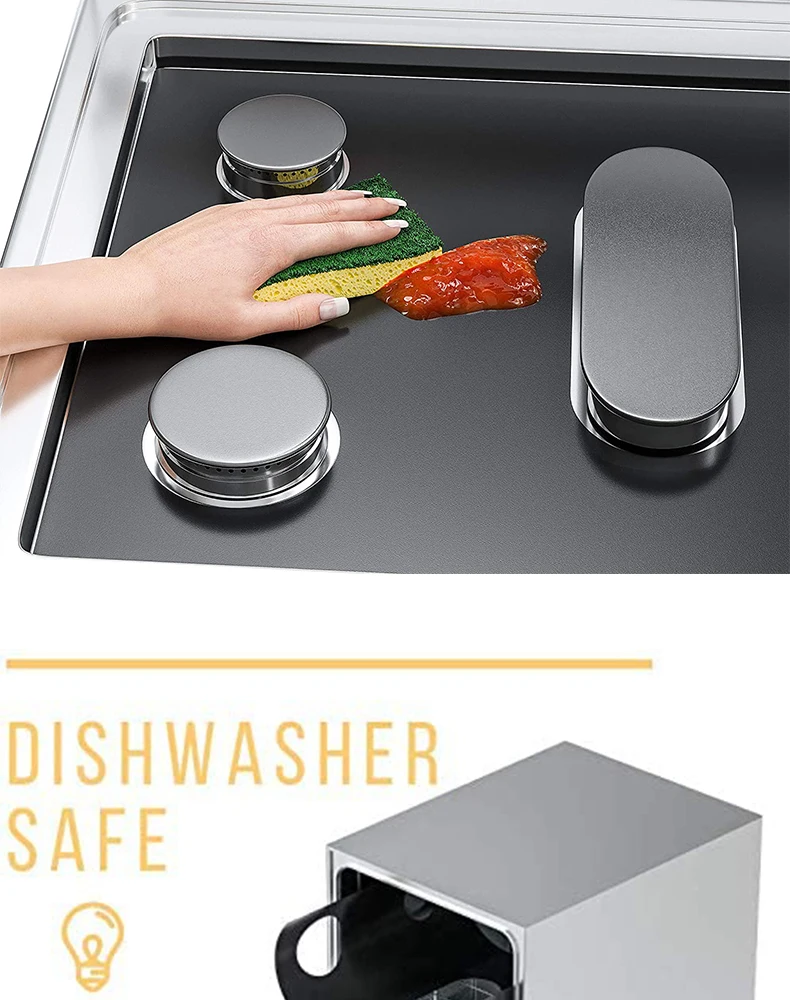 Stove Burner Covers Gas Range Protectors Fiberglass Liner Clean Mat