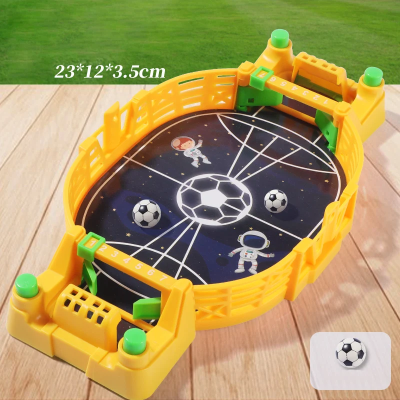 Children Cartoon Football Table Top Sports Games Family Double Soccer Table Toys Football Board Game Gifts