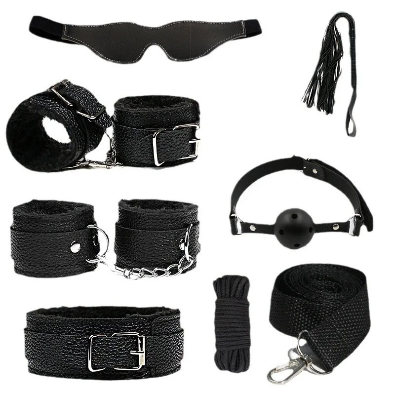 Sexy BDSM toys Soft Metal Wrist Fluffy Handcuff Sex Gift Toys Love Cuff Cheap Handcuffs