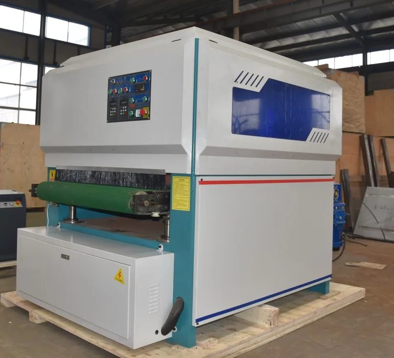 Четыре единицы деревообрабатывающий дверной шкаф щетка ролик дерево полировальная машина SD1000-4A