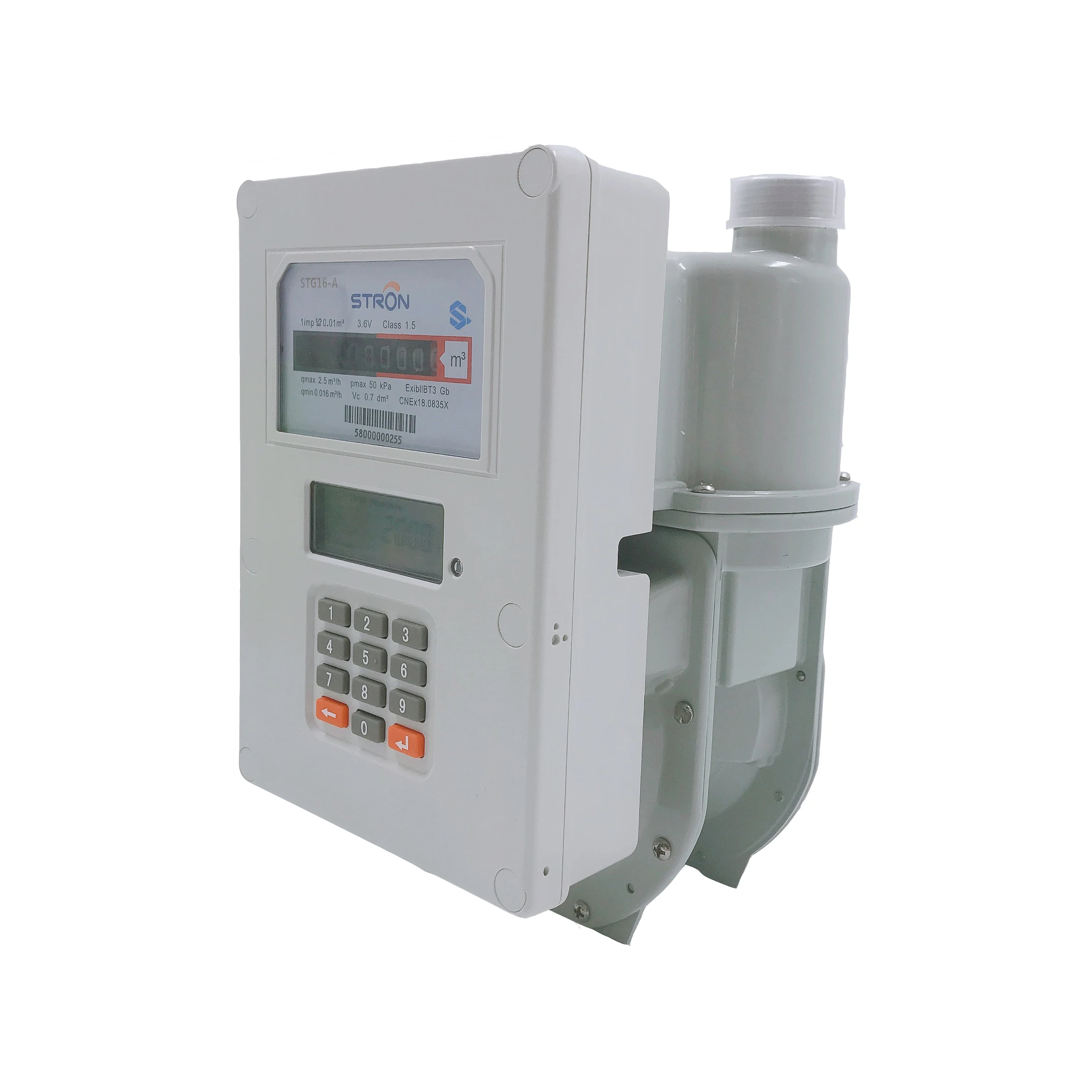  G1.6/G2.5/G4 LORA коммуникация LPG отечественный STS умный электронный предоплаченный