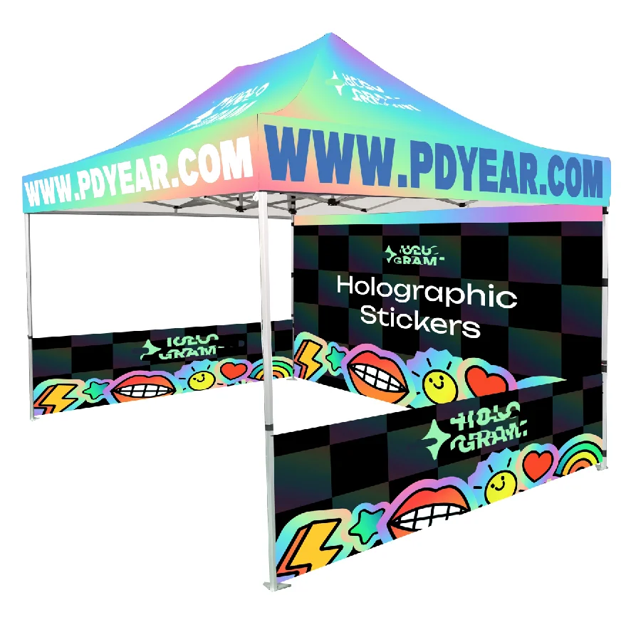 China Manufacturer 3x3 3x6 Custom Logo Canopy Trade Show Tent Gazebo Pop Up Aluminum Frame 10x20 10x10 Custom Print Canopy Tent