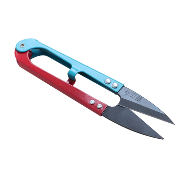 Juzhengsheng Yarn Red Blue Black Blade Stainless Steel Sewing  Tailor Snip Thread Bandage Thread Scissors