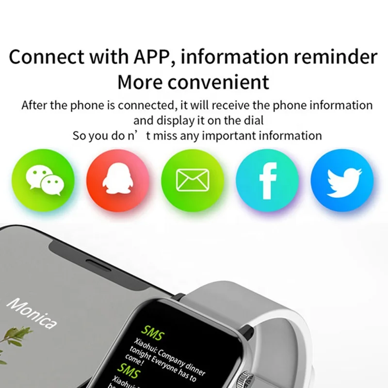 New series 10 smart watch Men Women Smartwatch Fitness Bracelet Connected Sport health Watches for iPhone Samsung Huawei Android