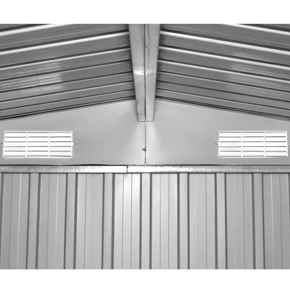 Материал металлической рамы и экологически чистый сарай для хранения инструментов с двойными раздвижными дверцами BM670