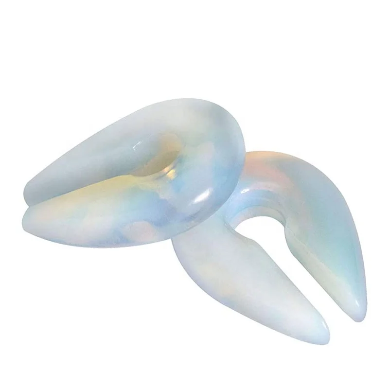 Glass 2G-00G Ear Tunnel Weight Hangers Acrylic Tapers Tunel Plugs Stretchers Gauges Piercing Jewelry