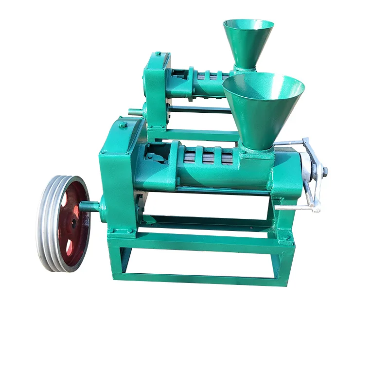 SHARPOWER cold heat screw hydraulic coconut peanut olive  oil pressing machine production line for africa