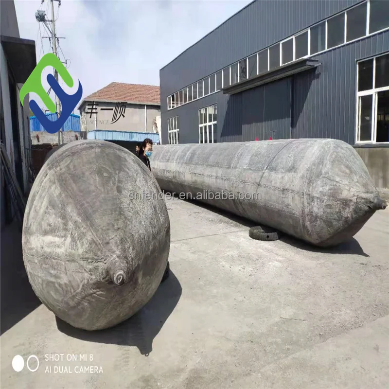 heavy duty ship launching salvage marine dock marinated ship rubber airbag
