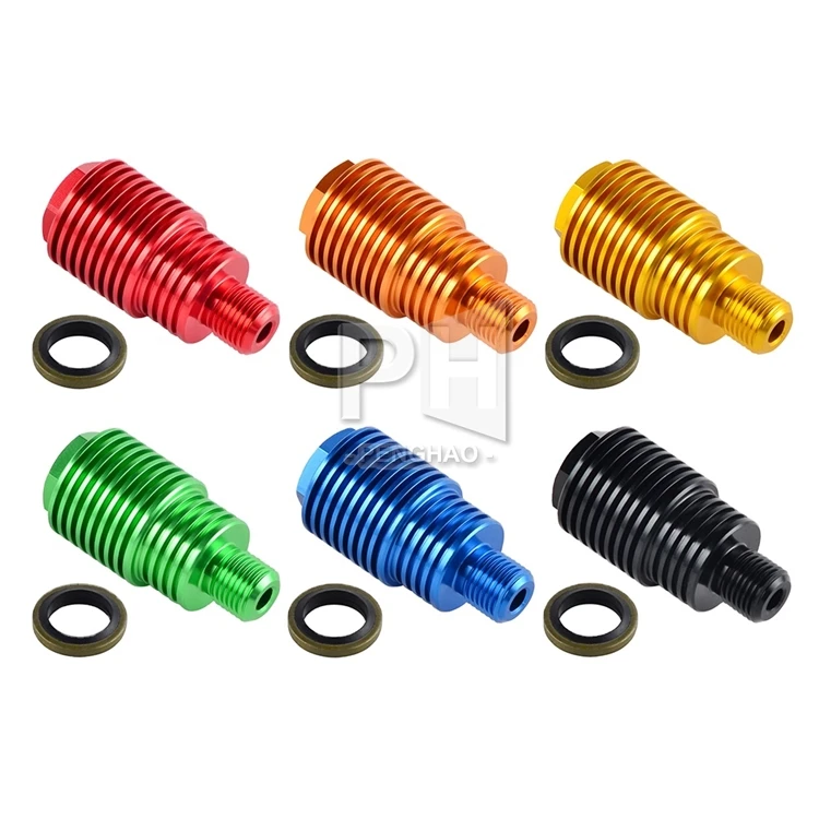 M10x1.00 M10x1.25 Brake Bearing Cooler Screw Bolt for KTM Honda Kawasaki Suzuki Yamaha Husky Motorcycle Accessories Parts Nuts