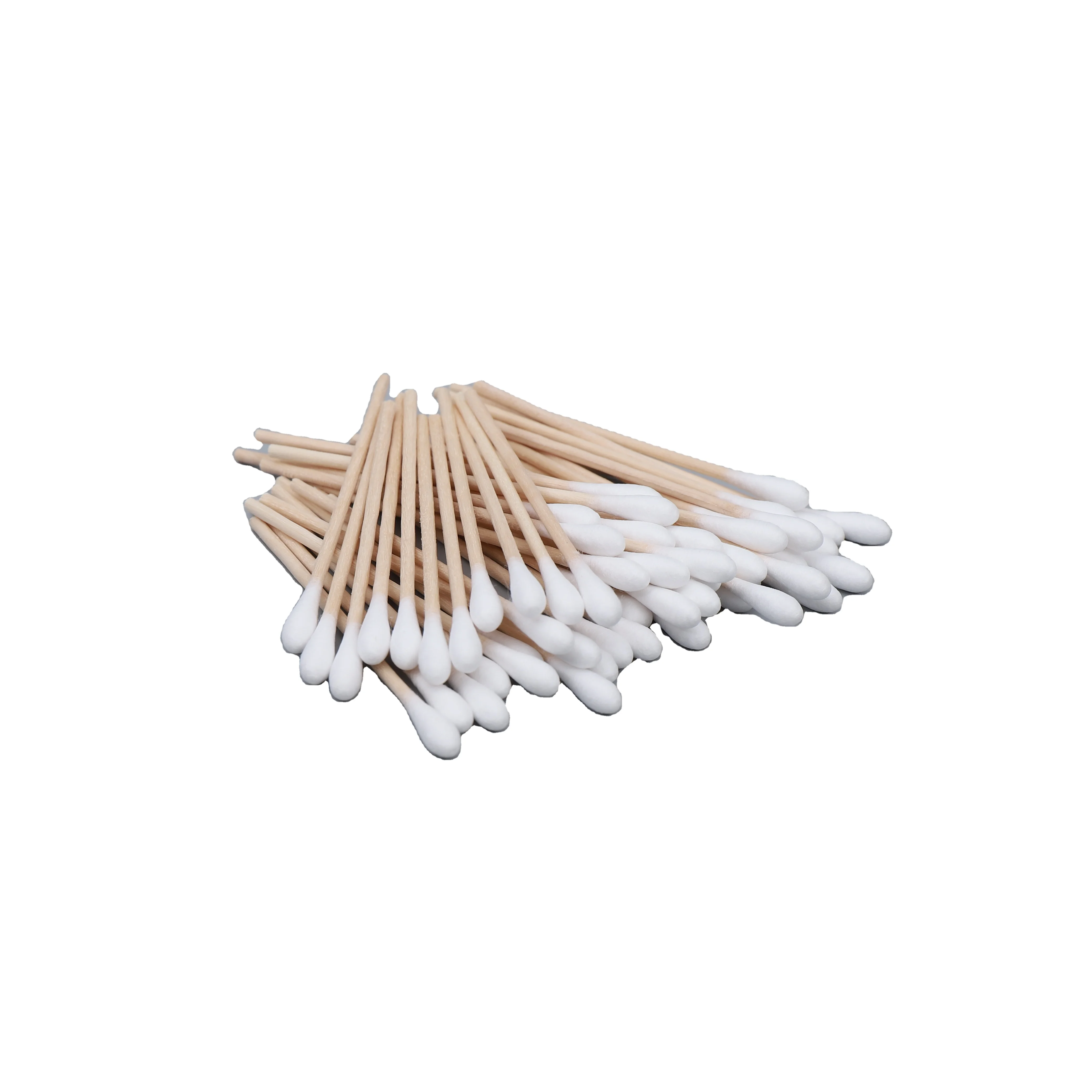 plastic oem makeup ECO friendly flocked tip hotel iodine foam giant large head medical applicator cotton bud swabs in bulk