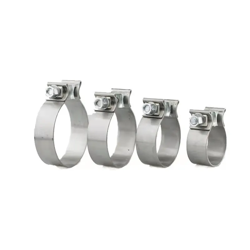 Auto Parts Muffler Exhaust Heavy Duty Turbo O band Clamp