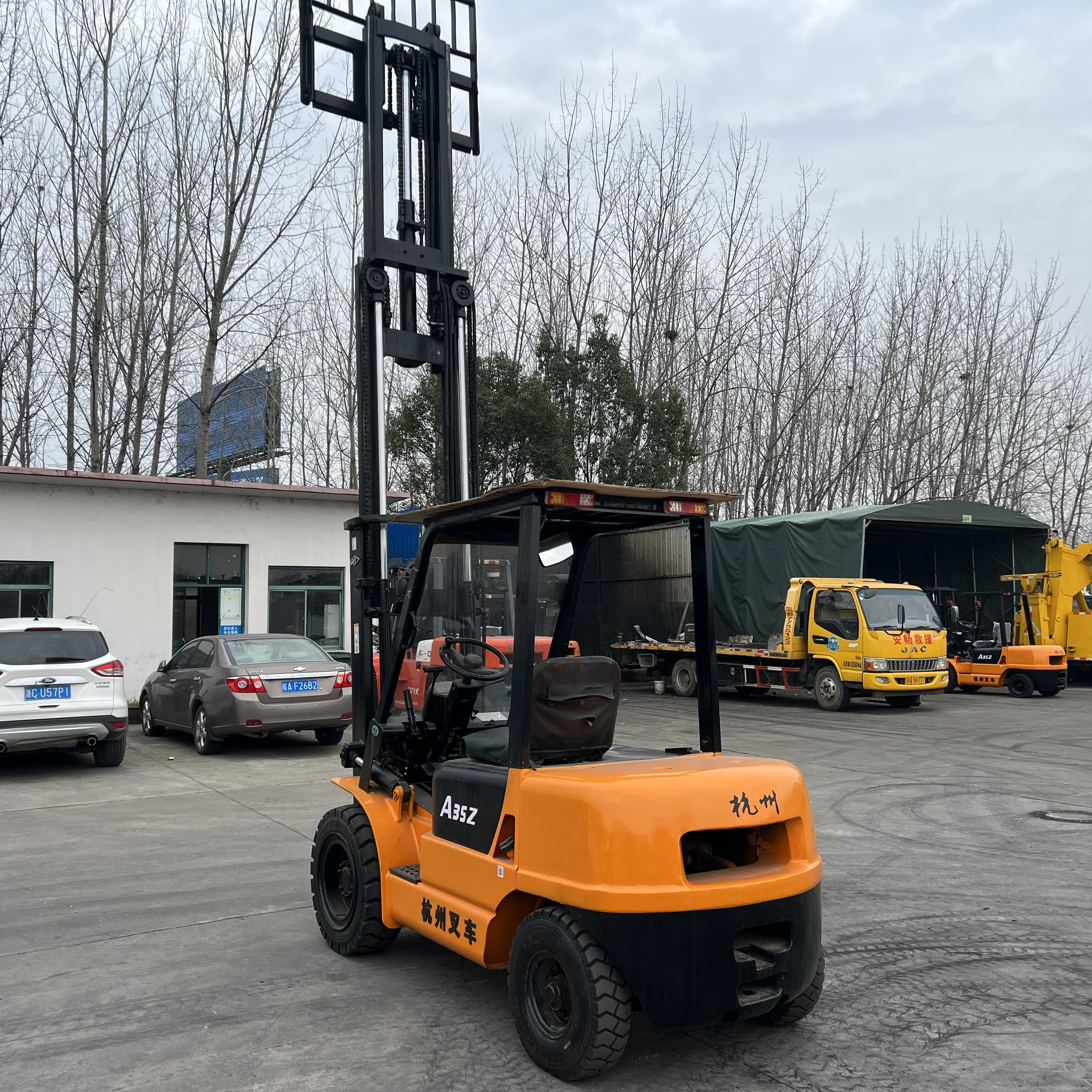 Chinese Brand 3.5 Ton HANGCHA Forklift Used Forklift HANGCHA A35Z For Sale.