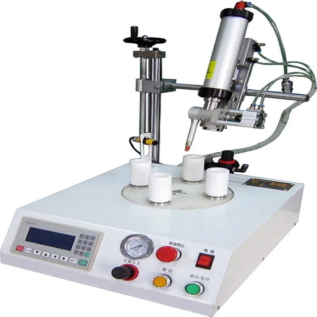 
automatic glue machine candle light small round lamps automatic glue dispenser Bulb lighting 