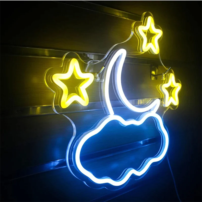 Wholesale Styles Led Neon Light Colorful Rainbow Neon Sign for Room Home Party Wedding Decoration Xmas Gift Neon Lamp