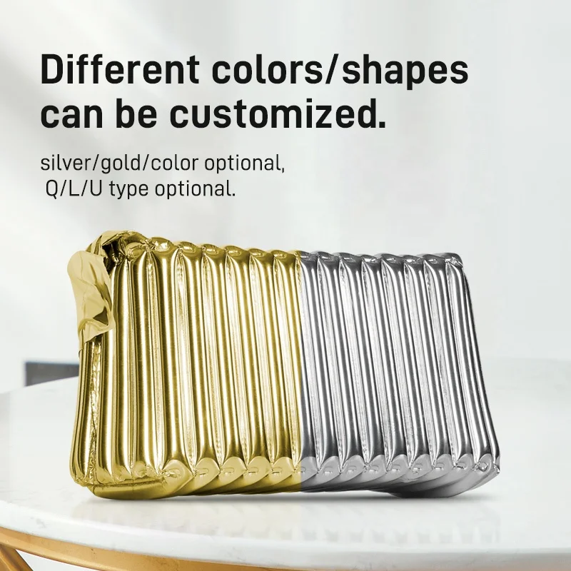 Aluminized Insulated Cushion Packing Air Column Bubble Bag Inflatable Packaging