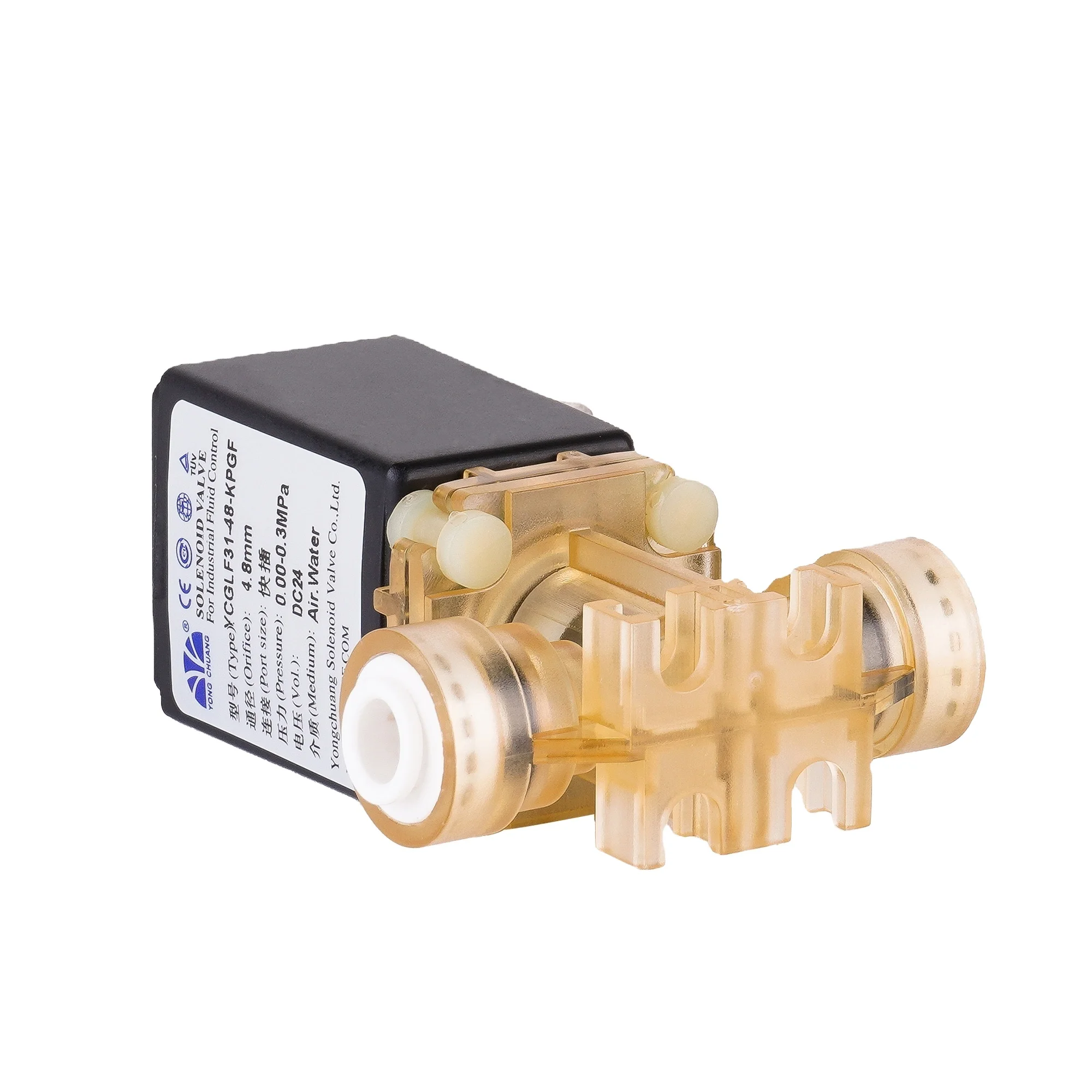 Yongchuang YCGLF31 PPSU food class isolation chemical medical beverage solenoid valve