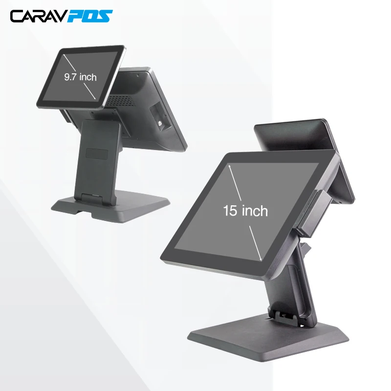 Smart Windows 10 Touch Screen Cash Register Best Aluminium Shell All In One Pos Terminal System For Restaurant