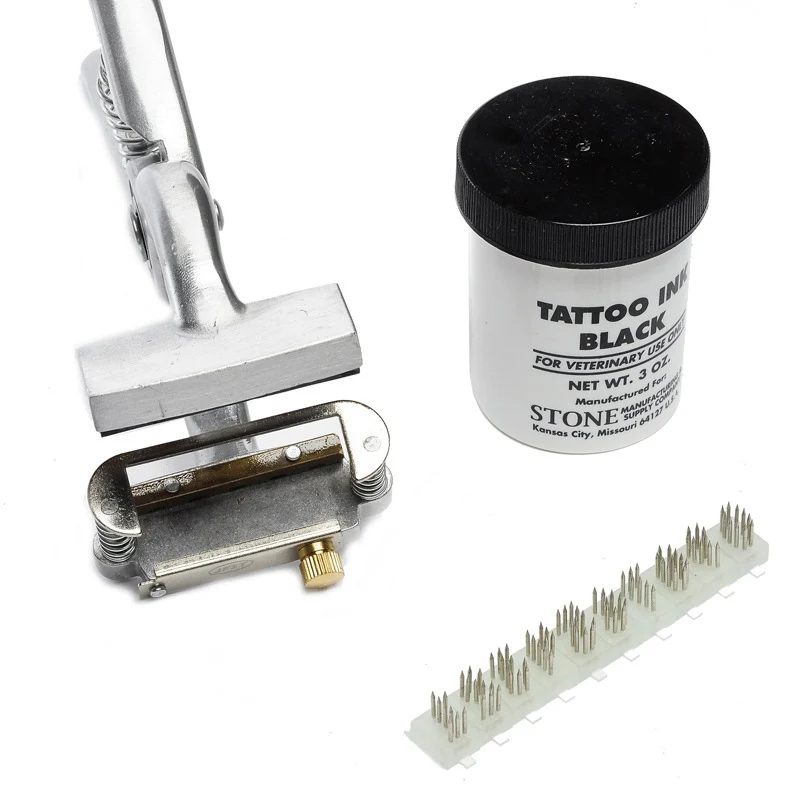 Hot Sale Ear Tattoo Pliers  for Farm Equipment Pig Cow Goat Dog Number Letter Ear Marking Pliers