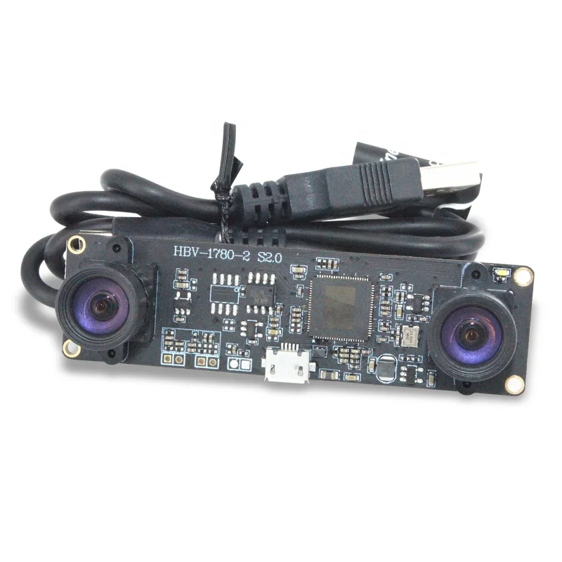 New Arrive 1Mp High Definition 2560*720 Dual Lens 3 Depth OV9327 Sensor synchronous CMOS Camera Module