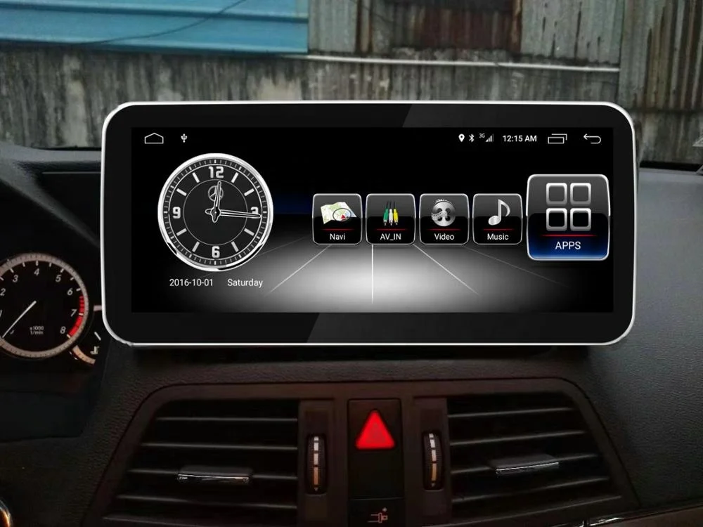 Ugode Android 1920 HD anti-glare blueray screen Car Multimedia Player GPS for Benz E Coupe C207 A207 two door LHD