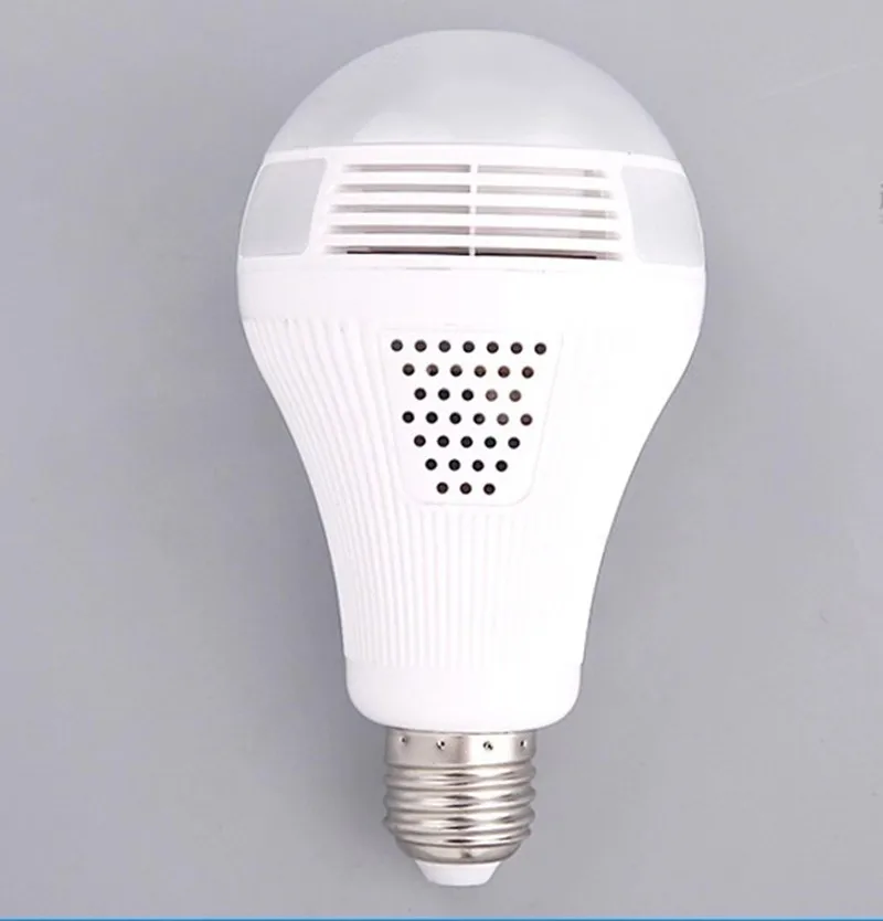 1080P HD Panoramic FishEye 360 Degree Home Security Camera Wireless IP Camera Wifi Light Bulb Camera