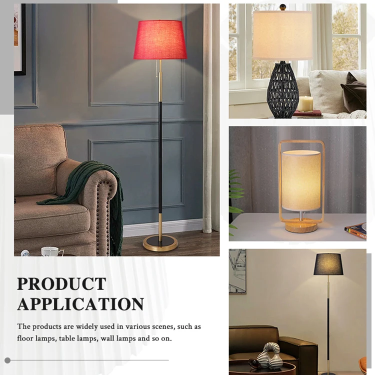 Wholesale Customised Self Adhesive White PVC Fabric Lamp Shade Backing PVC Fabric Lampshade