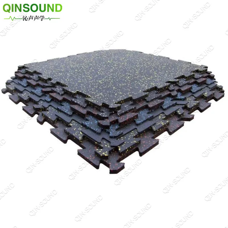 Fireproof insulation Kindergarten Soundproof System Rubber Vibration Damping Floor Mat