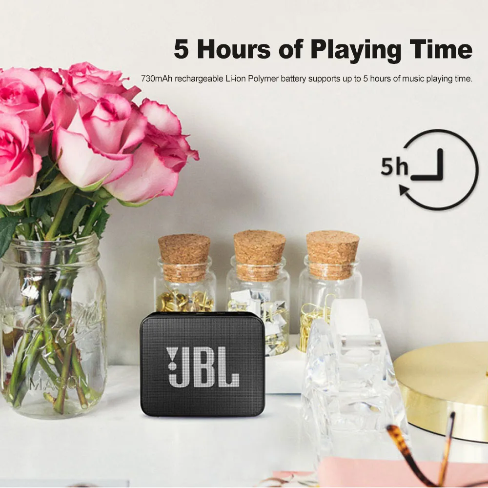 J.BL GO2 IPX7 водонепроницаемый уличный Bluetooth сабвуфер динамик Спортивная перезаряжаемая батарея Портативный беспроводной
