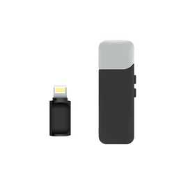 2 4G беспроводной шумоподавление Smartmic мобильный портативный мини микрофон стерео Lavalier безлимитный аудио отворотом