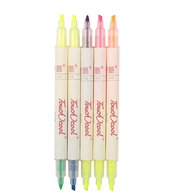 Cheap Price Promotion Refillable Paint Highlighter Marker Pen Set For School Office