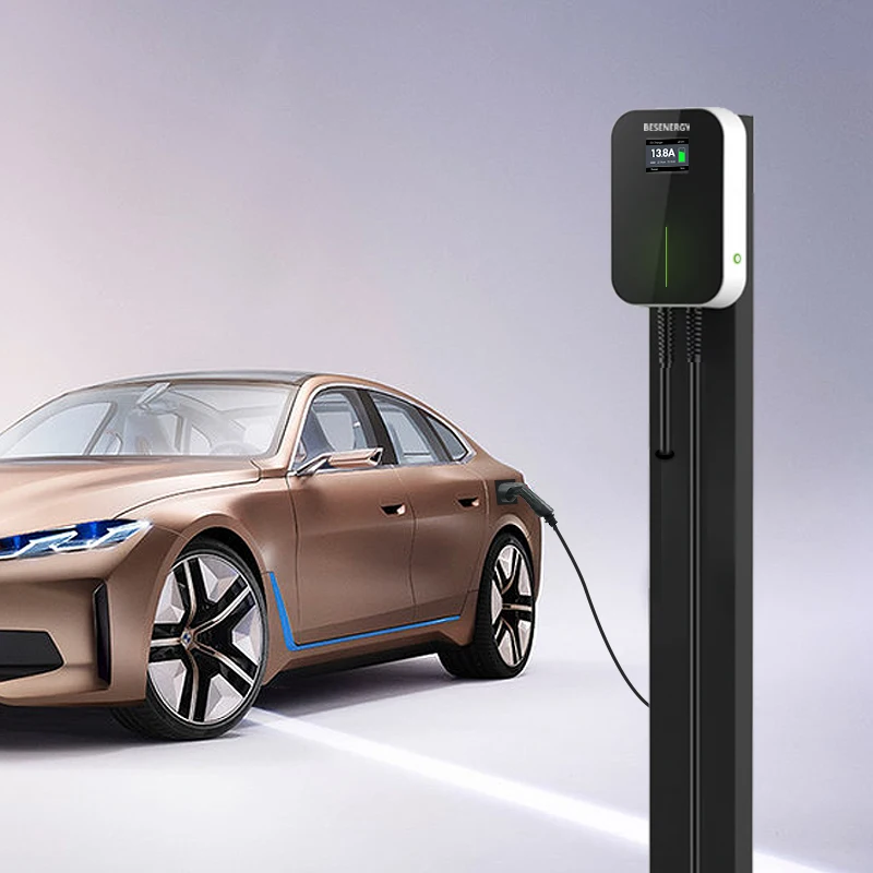 Besen High Quality CE Certificate 22KW Power Level 2 EV Charging Station for vehicle