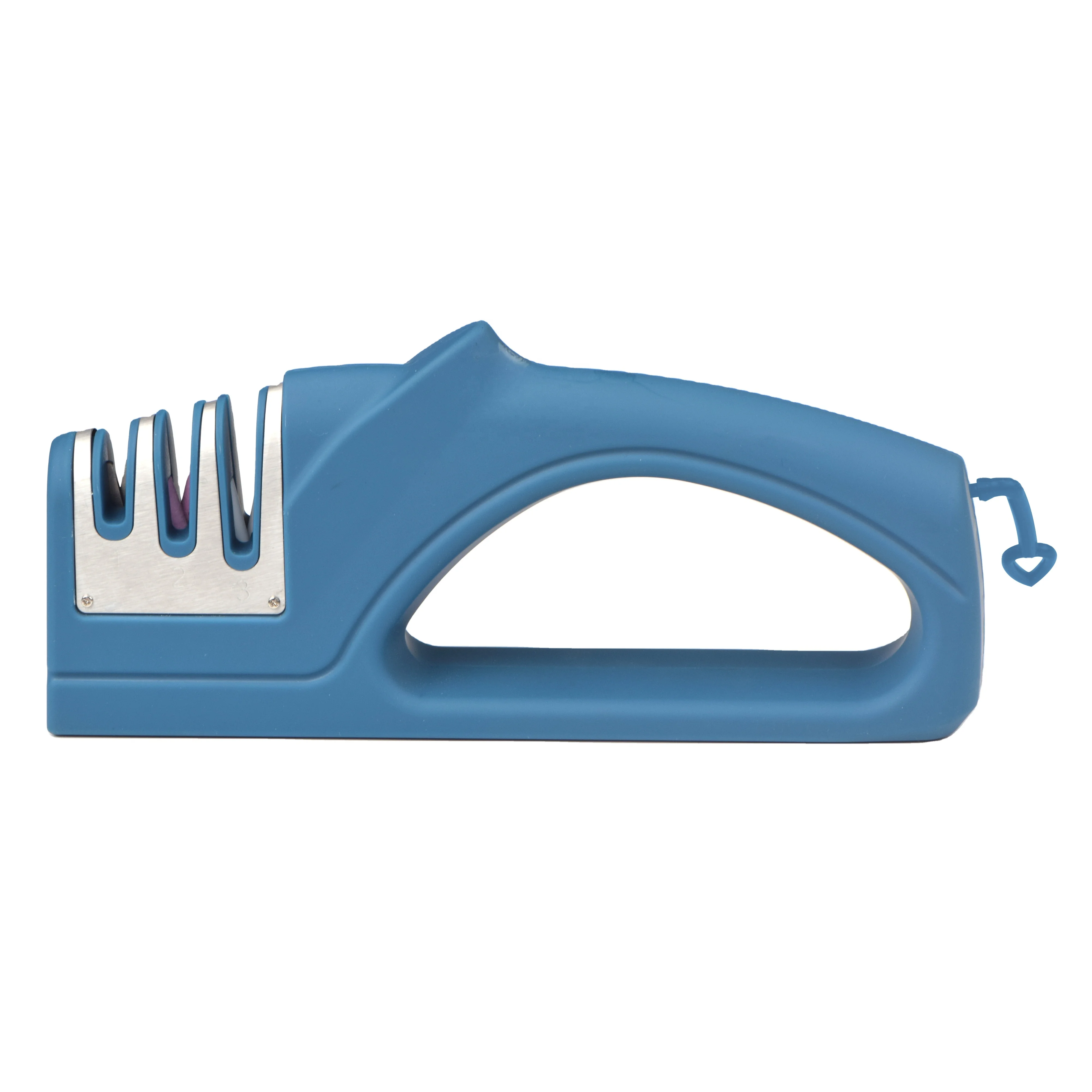 Dolphin Three-in-One Diamond Pull-Through Quick Fix Knife Sharpener