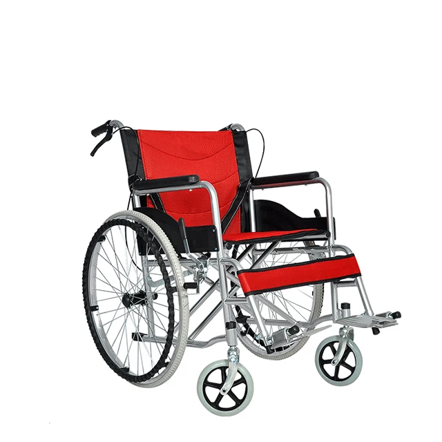 
Aluminum Alloy Foldable lightweight Wheelchair for Elderly 