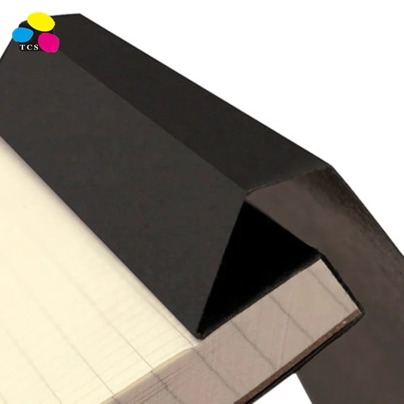 School Supplies A5 B5 A4 Upturning Kraft Notebook Black Cover Composition Notepad Grid Blank Legal PadA5 B5 A4