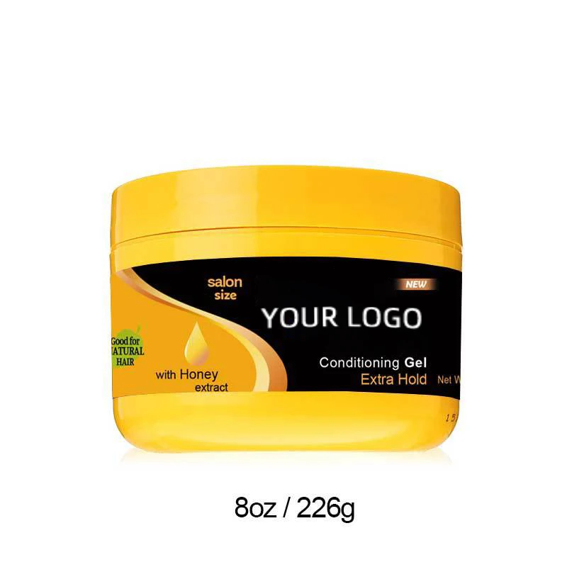 No Residue Braiding Jam Extra Hold wholesale Hair shining Edge Control Strong Hold Wax Hair Edge Control Gel Shining Jam Gel