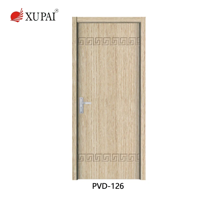 Customized size and design Walnut israel security door stanley  exterior doors pu foam infilling pvc door