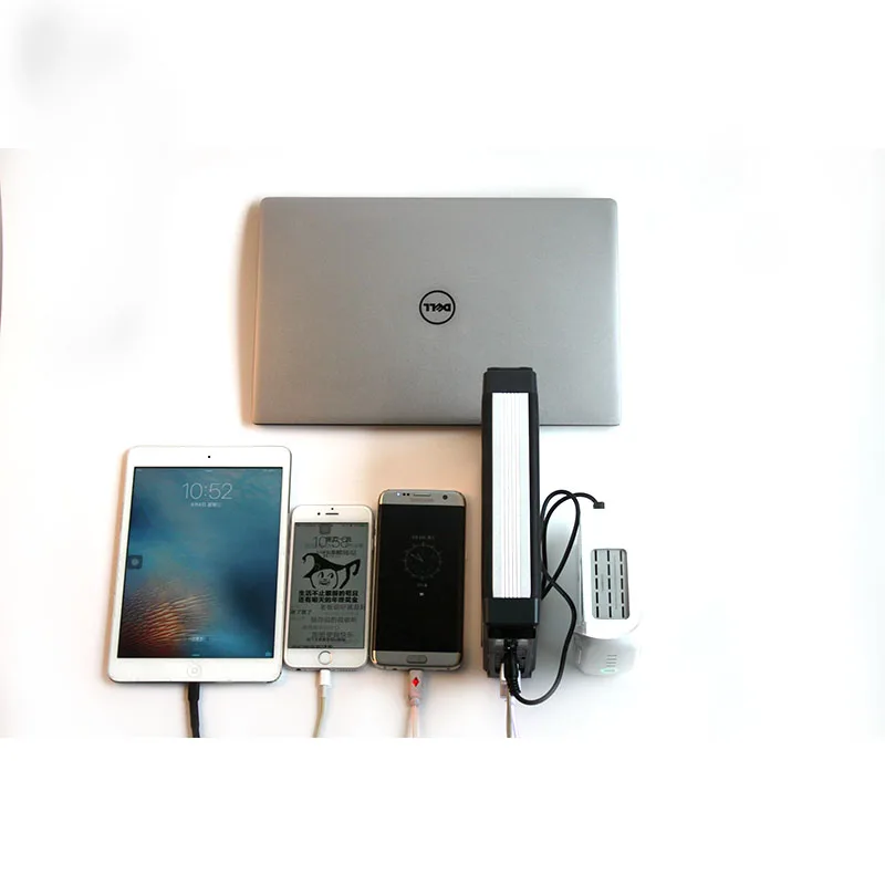 Solar Cell Small Size  52000mAh All in One  Solar Power Station Rechargeable Lithium 200W  Backup Power Source