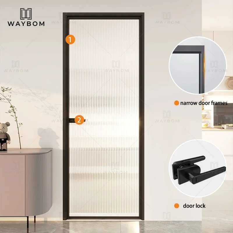 Weibang wood grain door frame alu profiles for glass sliding door aluminum window door extrusion profile