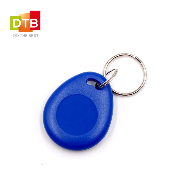 DTB водонепроницаемый пользовательские rfid брелок для ключей