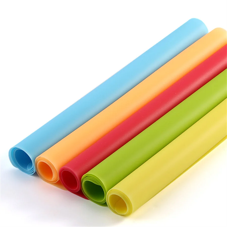 Super Kitchen Food Grade Dining Table Mat Non-stick Heat Resistant Nonskid Silicone Table Pastry Baking Mat