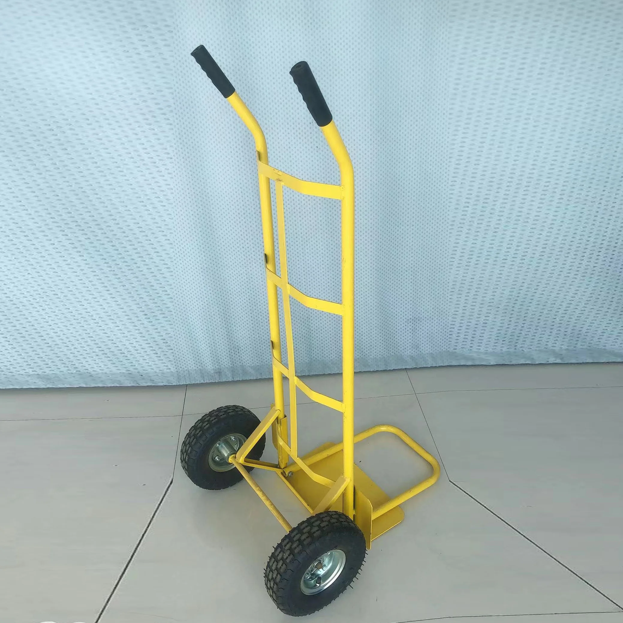 Heavy Duty Industrial Sack Truck Industrial Hand Trolley Wheel Barrow Cart Truck With Pneumatic Tyre