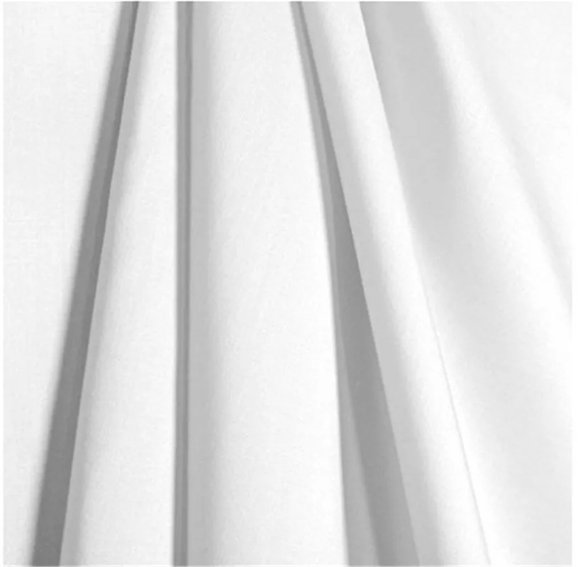 Professional Hotel Textile Sale Plain White Cotton Fabric