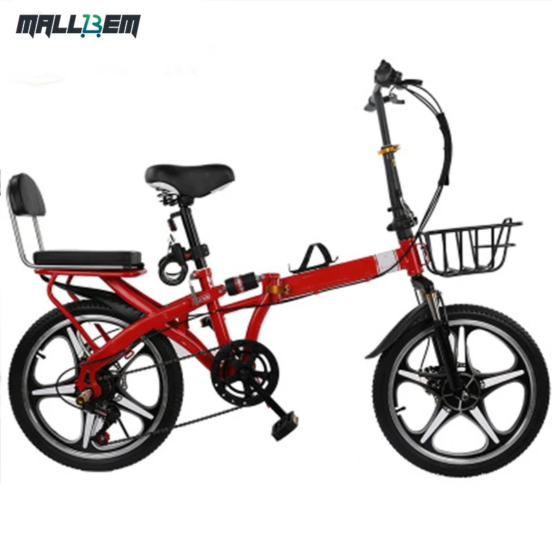 China factory 20 inch popular 7 speed folding bike mini with disc brake foldable bicycle