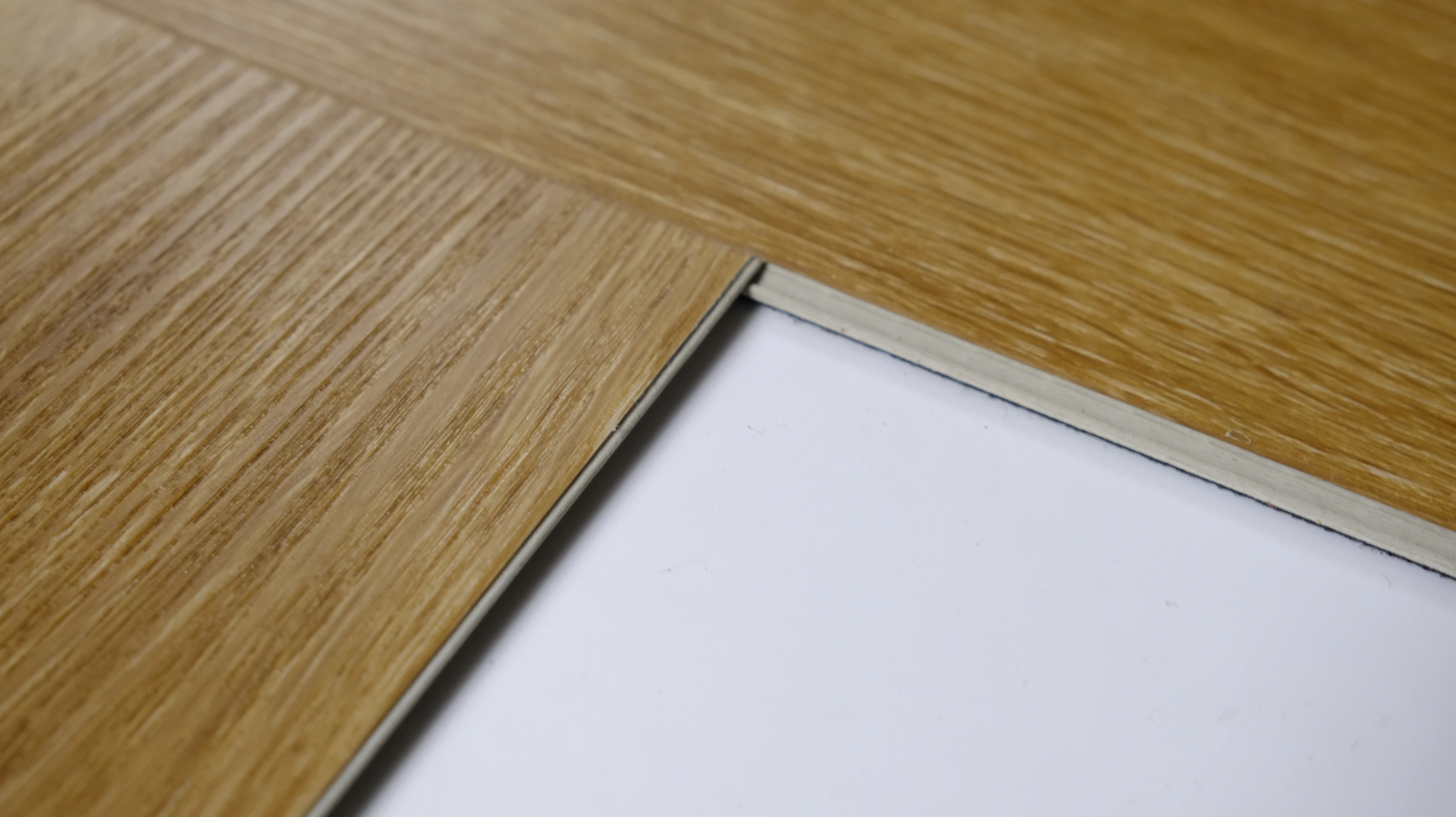 Oak Color SPC Click flooring Waterproof Herringbone floor 5.0mm wear resistant Rigid core vinyl plank