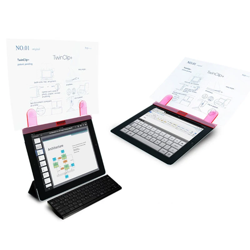 Message board on the left and right sides of the computer screen message board on the top of the display clip A3A4 paper sticker